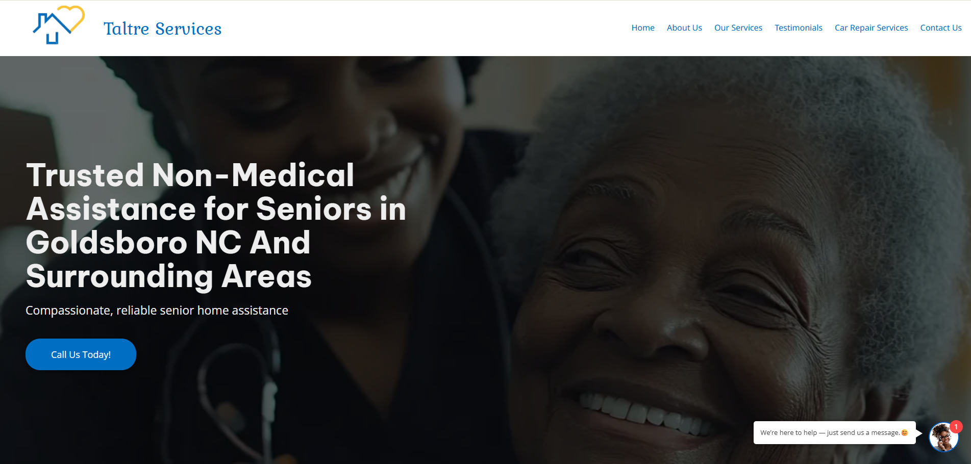 Taltre Services - Senior Care project screenshot